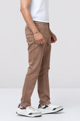 Regular Fit Solid Chinos