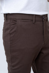 Regular Fit Solid Chinos