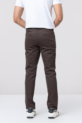 Regular Fit Solid Chinos