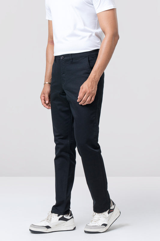 Regular Fit Solid Chinos