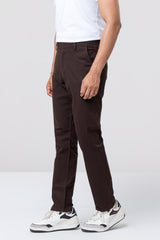 Regular Fit Solid Chinos
