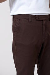 Regular Fit Solid Chinos