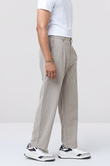 Straight Fit Fashion Trousers