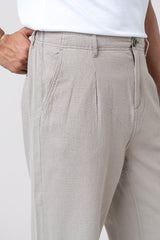 Straight Fit Fashion Trousers