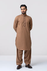 Regular Fit Embroidered Semi-Formal Kabli Set