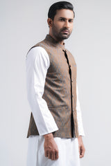 Regular Fit Cotton Semi-Formal Waistcoat