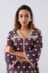 Relaxed Fit Embroidered Ethnic Kurti