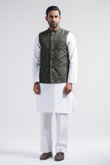 Regular Fit Cotton Semi-Formal Waistcoat