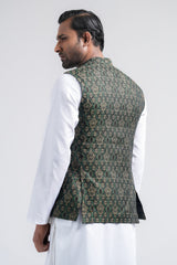 Regular Fit Cotton Semi-Formal Waistcoat