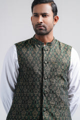 Regular Fit Cotton Semi-Formal Waistcoat