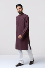 Regular Fit Embroidered Semi-Formal Panjabi