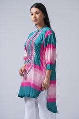 Digital Printed One Piece Lawn Kurta
