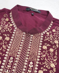 Relaxed Fit Embroidered Ethnic Kurta