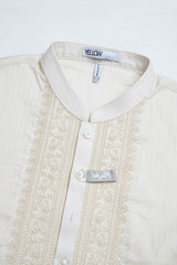 Regular Fit Embroidered Semi-Formal Panjabi