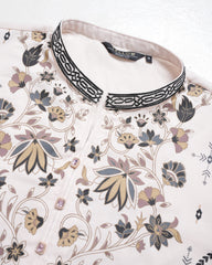 Smart Fit Embroidered Two-Piece Ethnic Set