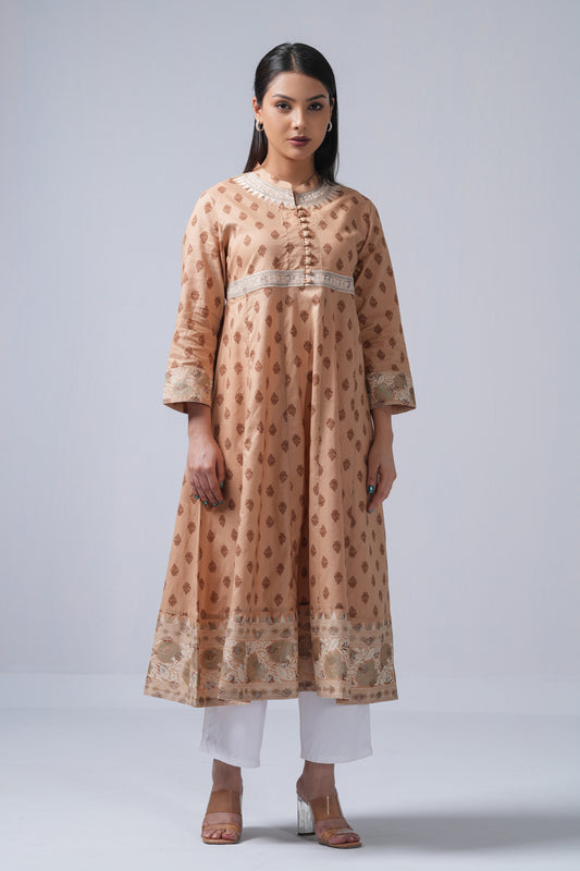 Smart Fit Long-Length Ethnic Kurta