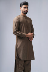 Regular Fit Embroidered Semi-Formal Kabli Set