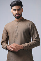 Regular Fit Embroidered Semi-Formal Kabli Set