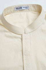 Regular Fit Embroidered Semi-Formal Panjabi