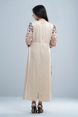 Tropical Printed Long Dress