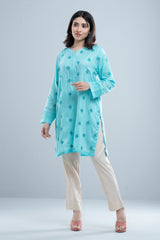 Relaxed Fit Embroidered Lawn Kurta