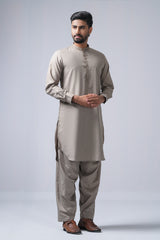 Regular Fit Embroidered Semi-Formal Kabli Set