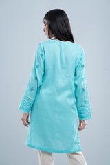 Relaxed Fit Embroidered Lawn Kurta