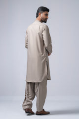 Regular Fit Embroidered Semi-Formal Kabli Set