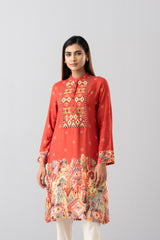 Smart Fit Embroidered Ethnic Kurta