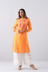 Relaxed Fit One-Piece Printed Ethnic Kurta