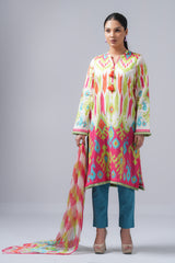 Digital Printed Two Piece Lawn Suit