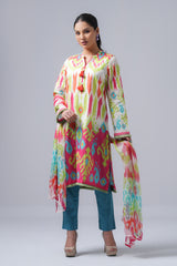 Digital Printed Two Piece Lawn Suit