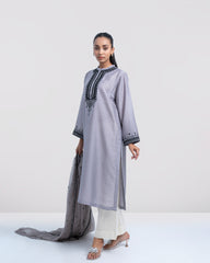Relaxed Fit Semi-Formal Two-Piece Ethnic Set