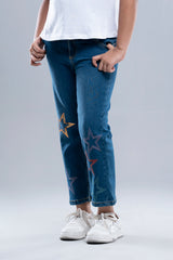 Princess Denim Bottom (2-4 Years)