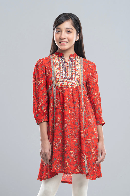 Junior Girls Ethnic Frock (10-14 Years)