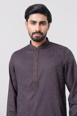 Regular Fit Embroidered Semi-Formal Panjabi