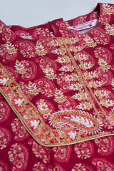 Junior Girls Ethnic Top (10-14 Years)