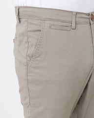 Regular Fit Solid Chinos
