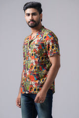 Regular Fit Printed Casual Shirt