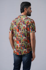 Regular Fit Printed Casual Shirt