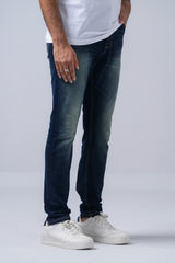 Skinny Fit Rusty Indigo Jeans