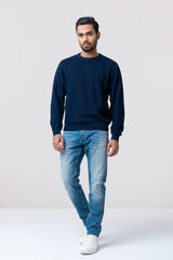 Regular Fit O' Neck Knit Sweater