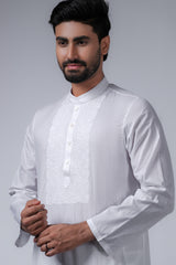 Regular Fit Embroidered Semi-Formal Panjabi