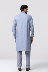 Regular Fit Embroidered Viscose Ethnic Kurta Set
