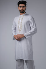 Regular Fit Embroidered Formal Panjabi