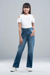 Junior Girls Denim Bottom (10-14 Years)