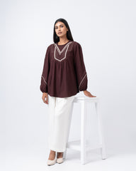 Embroidered Fashion Top - Mystika