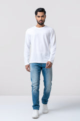 Regular Fit Ottoman Pique Striped T-Shirt