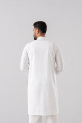 Regular Fit Embroidered Semi-Formal Panjabi