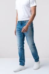 Slim Fit Blue Jeans